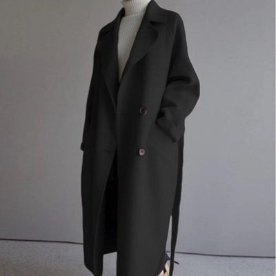 Long Merino Wool Coat – Elegant & Warm Autumn Essential