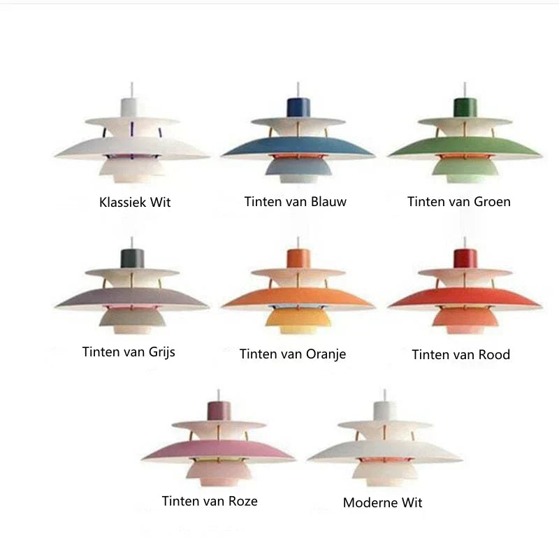 Morandi Modern Shade LED Pendant Light – A Statement of Colour & Elegance