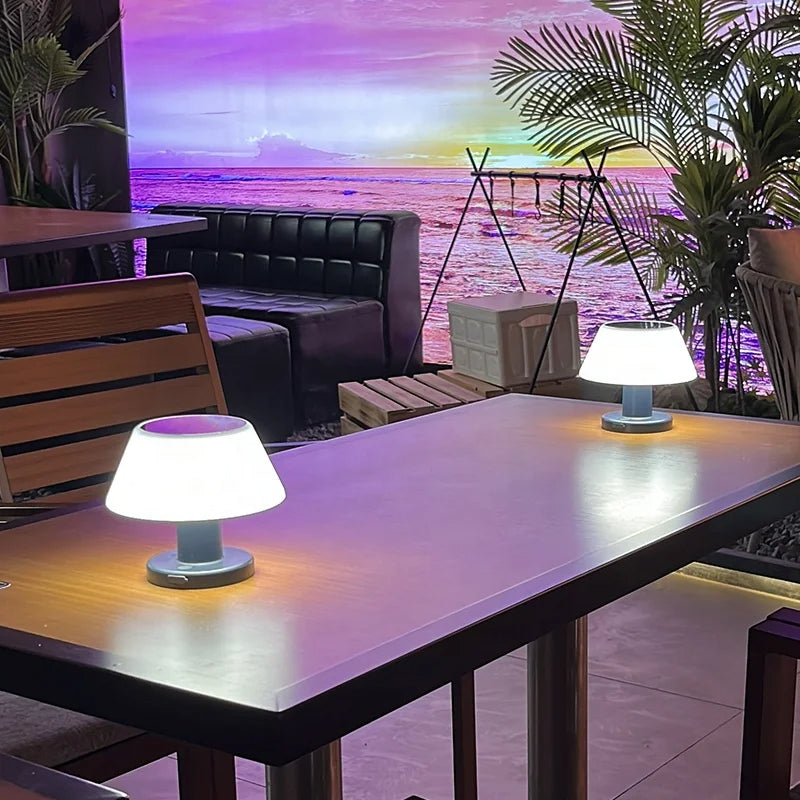 Solari Solar Table Lamp – Stylish, Sustainable & Wireless LED Light