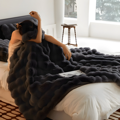 Fluff Bubble Blanket – Luxurious Comfort for Your Bedroom