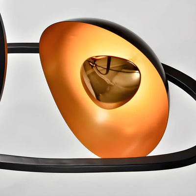 Modern Artistic Pendant Light – Sculptural LED Ceiling Fixture with Dimmable Option