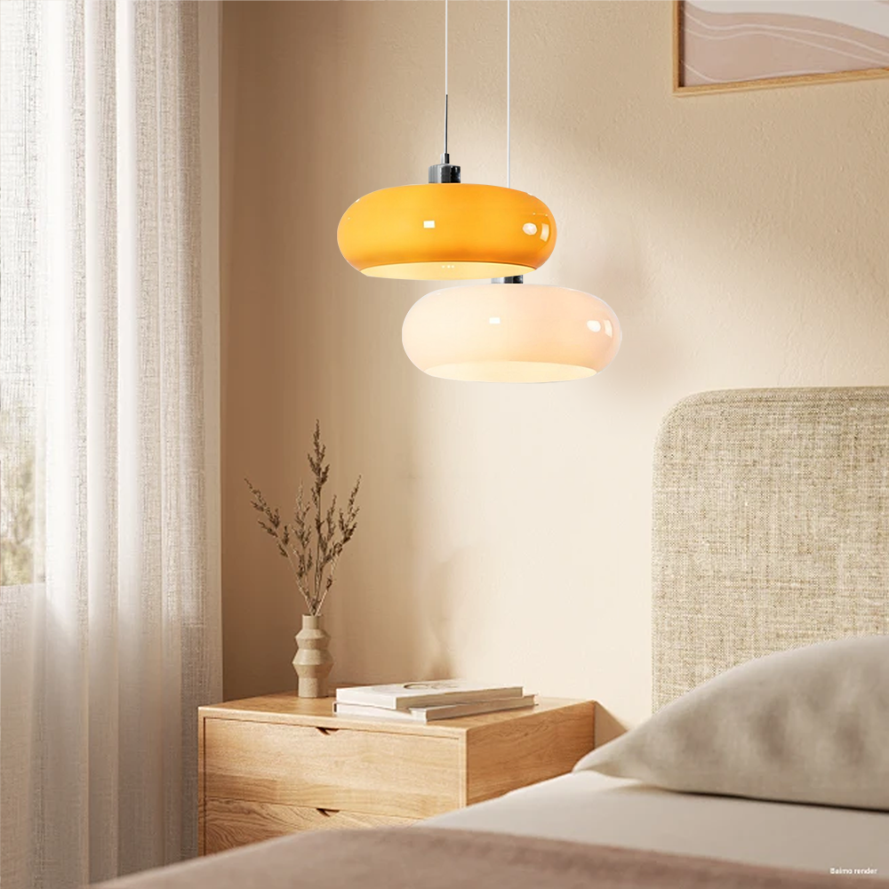 Bauhaus Glass Pendant Light – Modern Design for Elegant Interiors