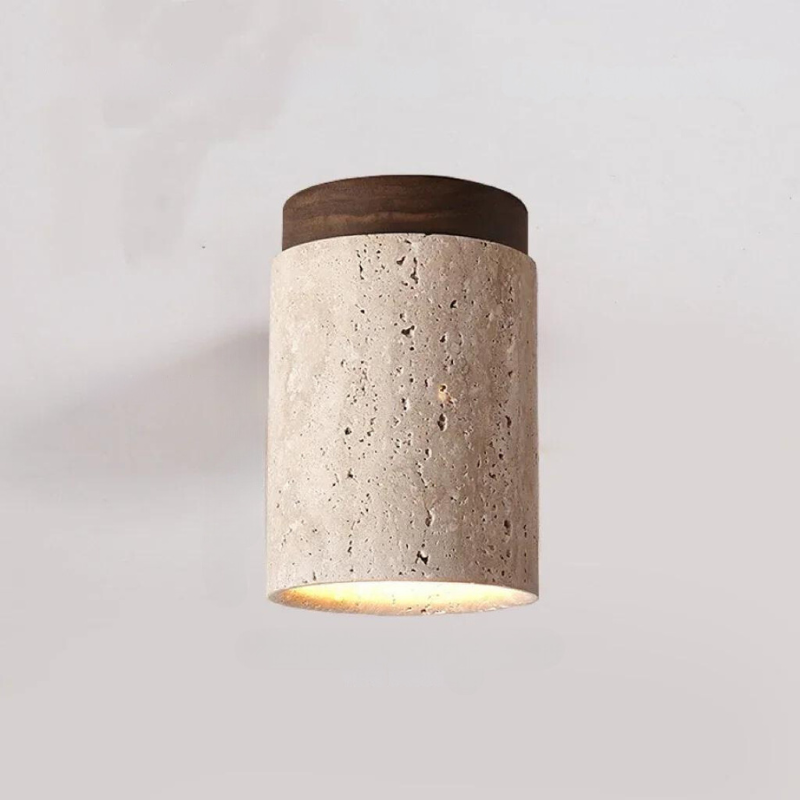 PierreLuxe Recessed Chandelier – Natural Elegance with LED Lighting