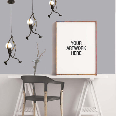 Retro Metal Pendant Light – Playful and Adjustable Design for a Unique Ambiance