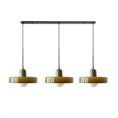 Simple Bauhaus Pendant Light – Minimalist Glass Hanging Lamp for Modern Interiors
