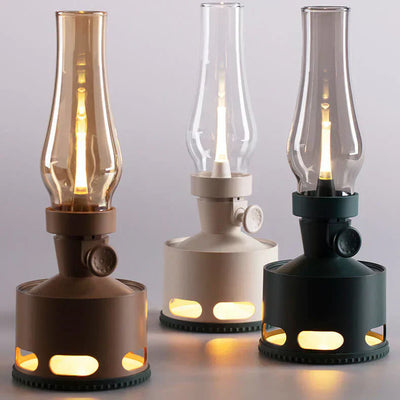 Vintage LED Lantern – Classic Rechargeable Lamp with Touch Flame Control