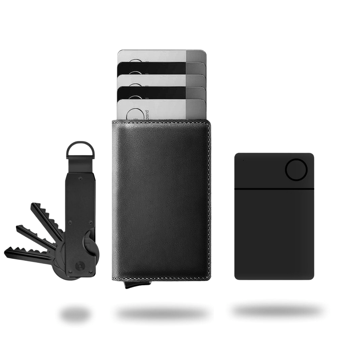 Slim RFID-Blocking Leather Wallet – Compact, Stylish, and Secure for Cards & Cash