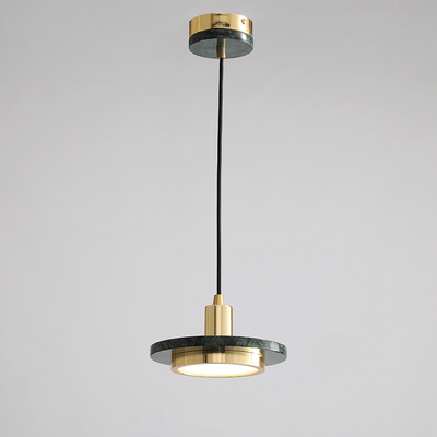 Modern Minimalist Marble Pendant Light – Elegant LED Ceiling Lamp