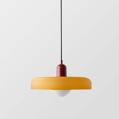 Bauhaus Pendant Light – A Fusion of Stained Glass Artistry & Modern Design
