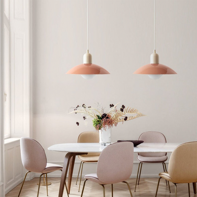 Macaron Pendant Light – Colourful Glass Shade for Modern Interiors