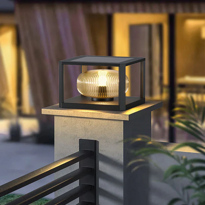 Solar Lume Outdoor Light – Elegant & Weatherproof Solar-Powered Lamp