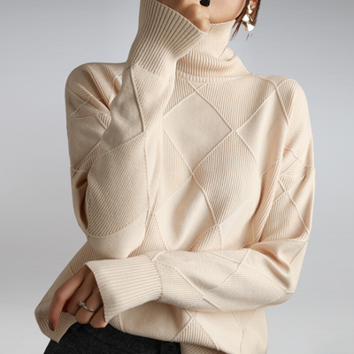 Luxury Cashmere Turtleneck Sweater – Timeless Elegance & Ultimate Comfort