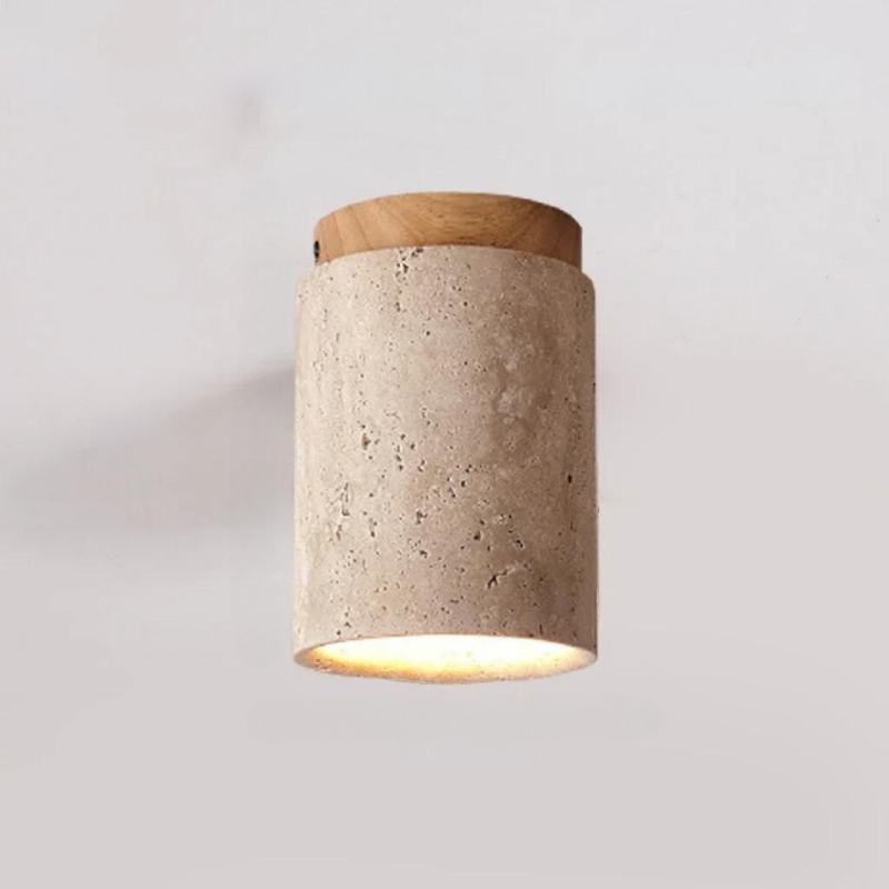 PierreLuxe Recessed Chandelier – Natural Elegance with LED Lighting