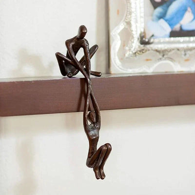 Amour et Harmonie" Sculpture – Symbolic Art for Elegant Home Decor