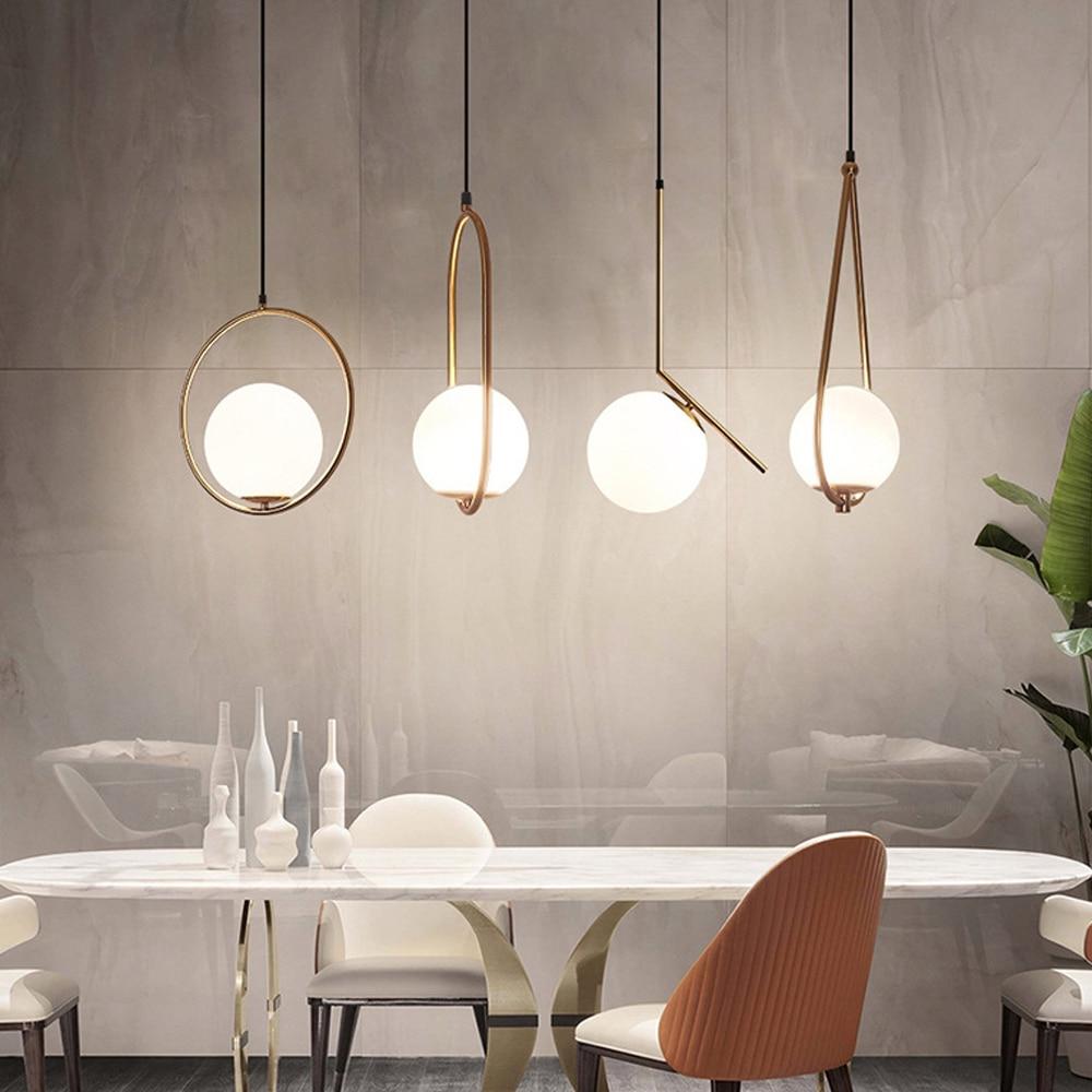 Harmony Glass Pendant Light – Elegant Adjustable Hanging Lamp (E27, 4 Styles, 40W Max)