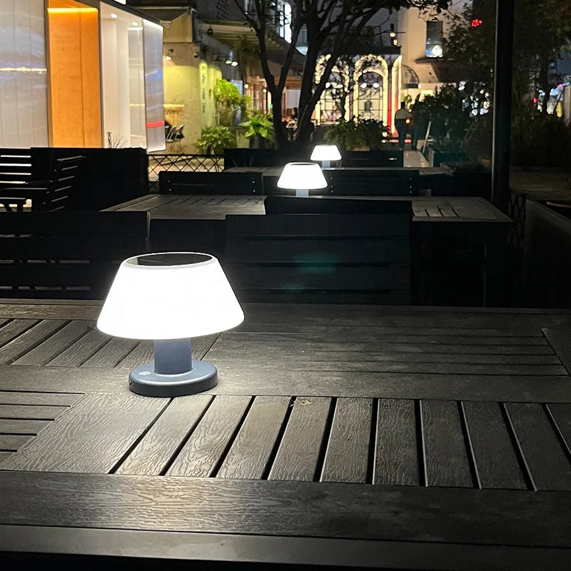 Solari Solar Table Lamp – Stylish, Sustainable & Wireless LED Light