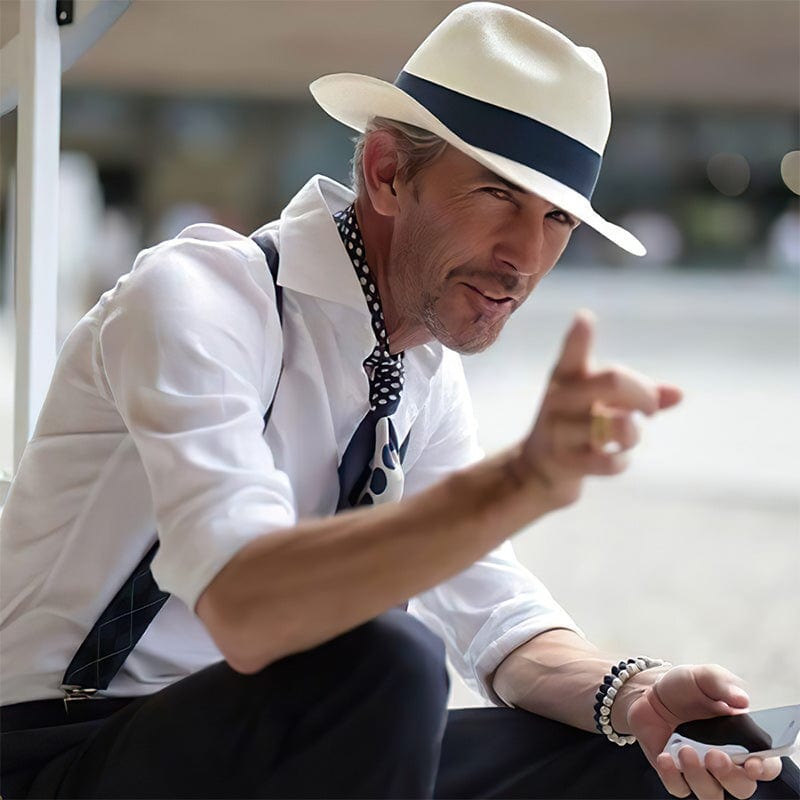 Charles Panama Hat – Handcrafted Elegance and Timeless Style