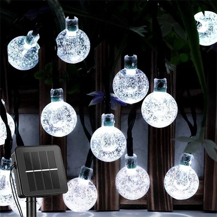 Solarite Outdoor Solar String Lights – Waterproof LED Garden Illumination