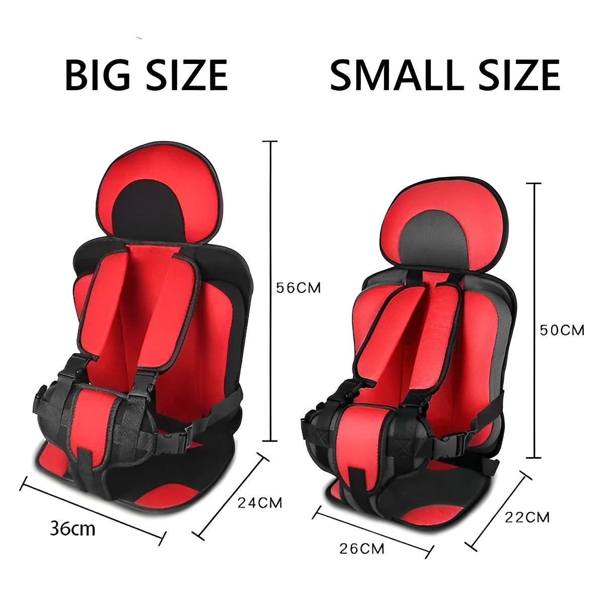 BabyMax Portable Car Seat – Lightweight, Safe & Travel-Friendly