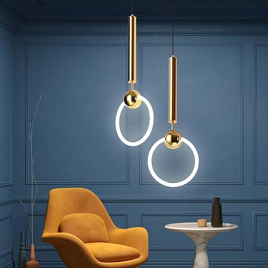 Nordic Simple LED Pendant Light – Scandinavian Minimalism for Modern Spaces