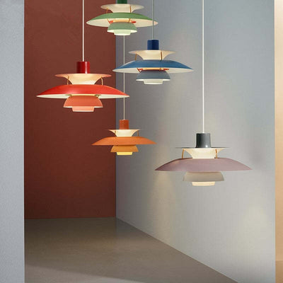 Morandi Modern Shade LED Pendant Light – A Statement of Colour & Elegance
