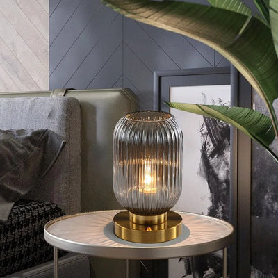 Krystal Lamp – Elegant Nordic Glass Table Lamp for Modern Interiors