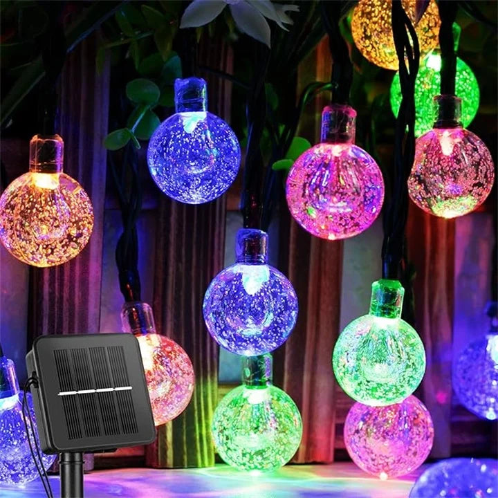 Solarite Outdoor Solar String Lights – Waterproof LED Garden Illumination