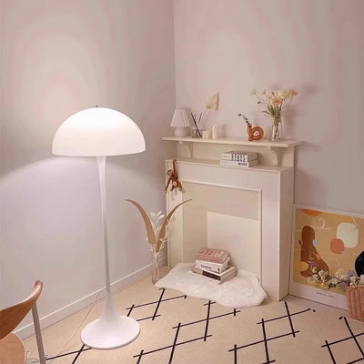 Nordic Danish Mushroom Floor Lamp – Scandinavian-Inspired LED Lighting