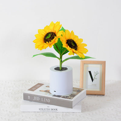 Luminous Sunflower Lamp – Nature-Inspired Glow for a Warm & Cheerful Ambience