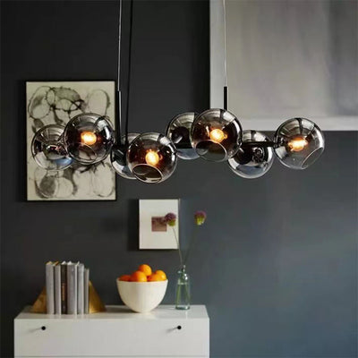 Nordic Glass Ball Chandelier – Modern Elegance with Timeless Charm