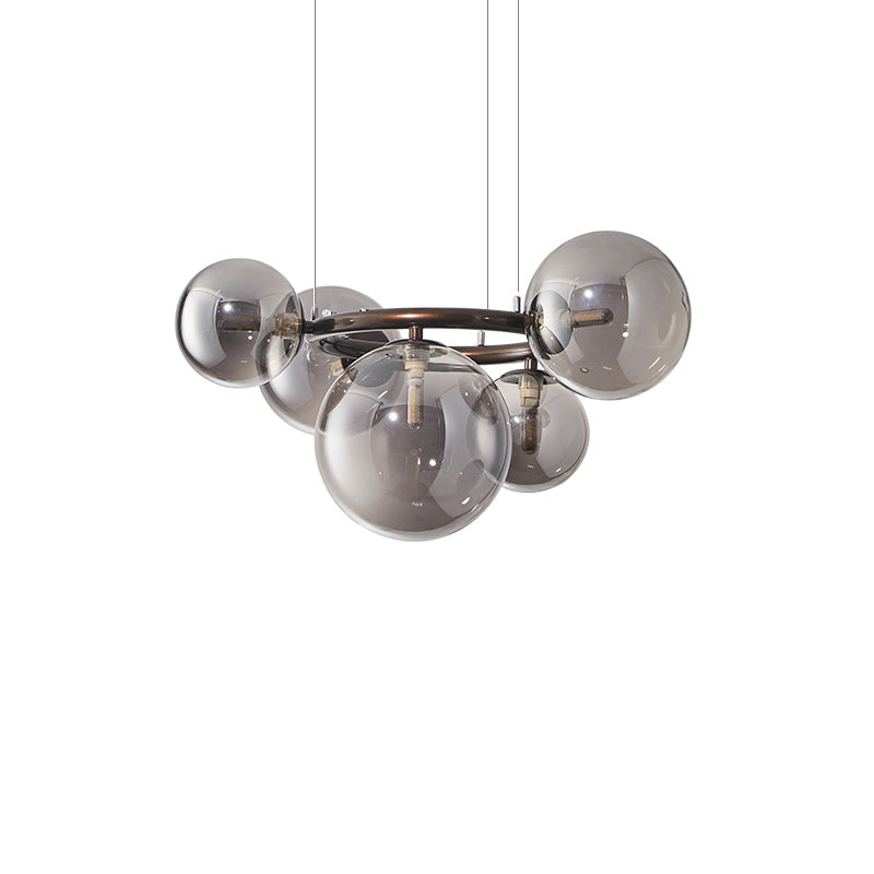Modern Dining Table Pendant Light – Stylish LED Ceiling Lamp with Adjustable Rings