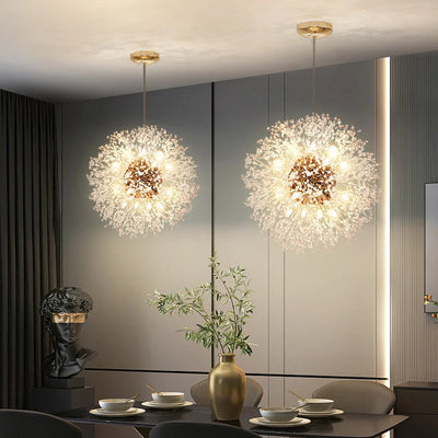 Luxury Crystal LED Chandelier – Elegant Modern Pendant Light