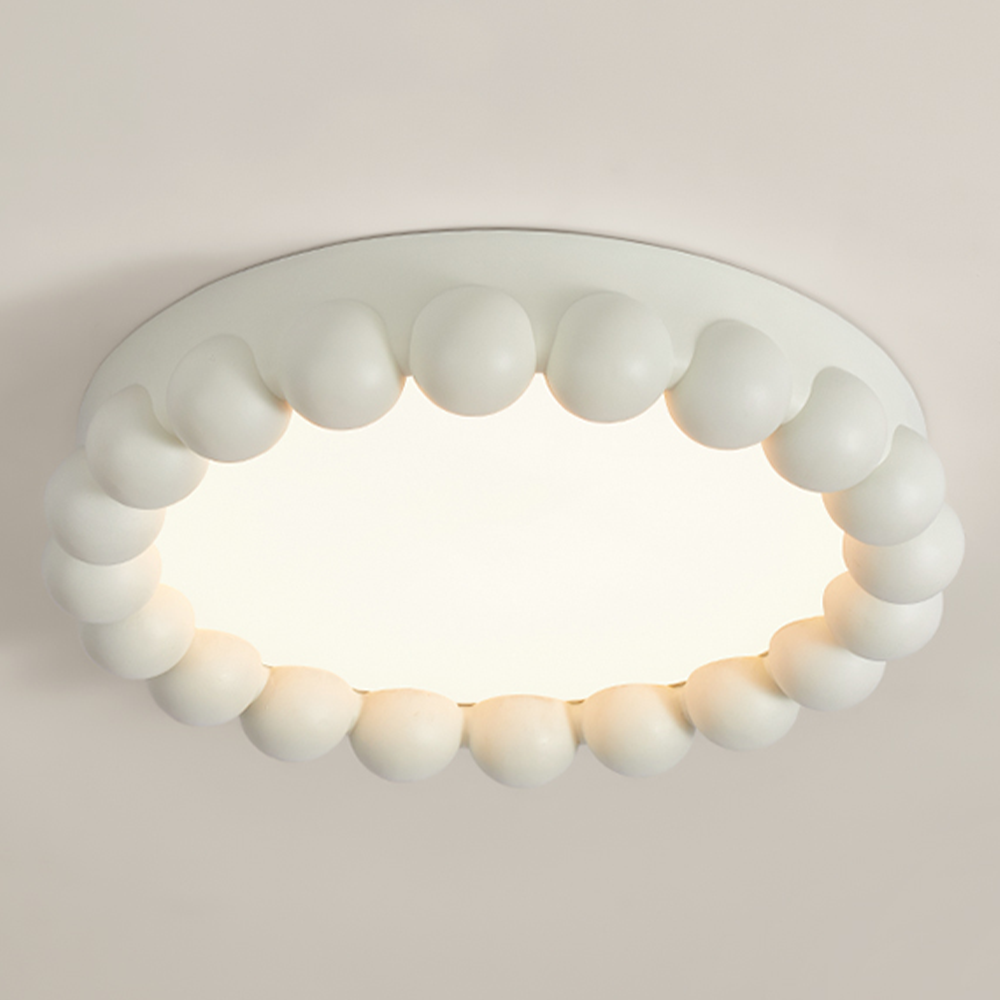 Molina LED Ceiling Light – Modern Resin & Acrylic Design with 3-Step Dimming