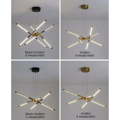 Spider Chandelier – Modern Industrial Ceiling Light for a Bold Statement
