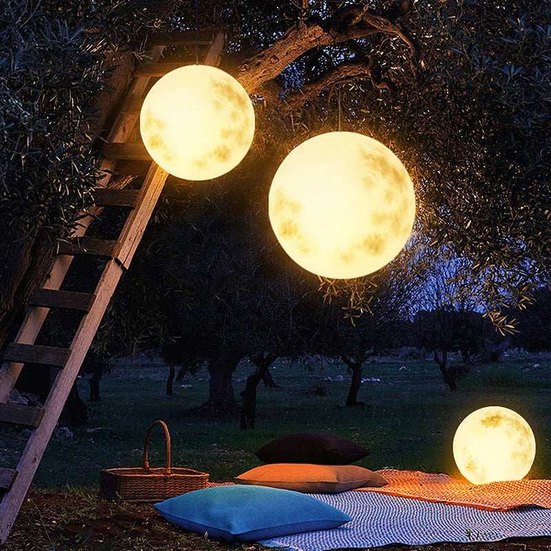 Moonlight Garden Lamp – Enchanting Outdoor Illumination with a Celestial Glow