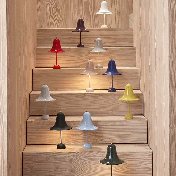 Portable Bell Lamp – Stylish & Rechargeable LED Table Light for Any Space
