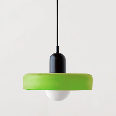Bauhaus Pendant Light – A Timeless Fusion of Stained Glass & Modern Functionality