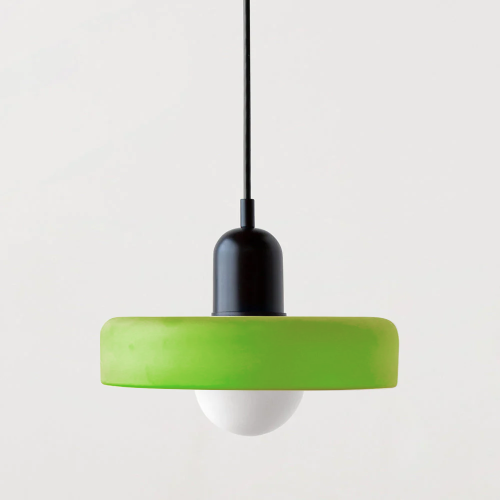 Bauhaus Pendant Light – A Fusion of Stained Glass Artistry & Modern Design