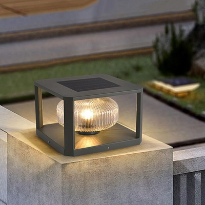 Solar Lume Outdoor Light – Elegant & Weatherproof Solar-Powered Lamp