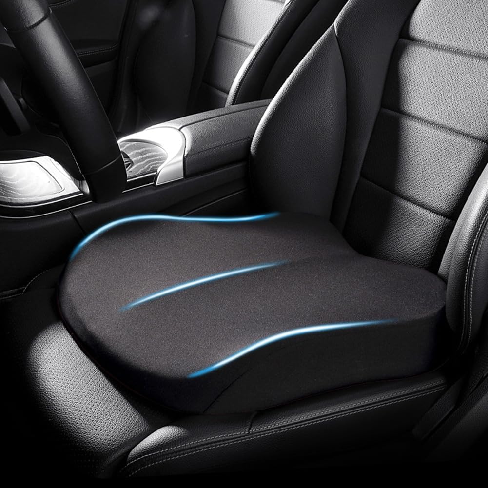 Adult Car Seat Booster Cushion – Enhanced Comfort & Visibility for Safer Driving