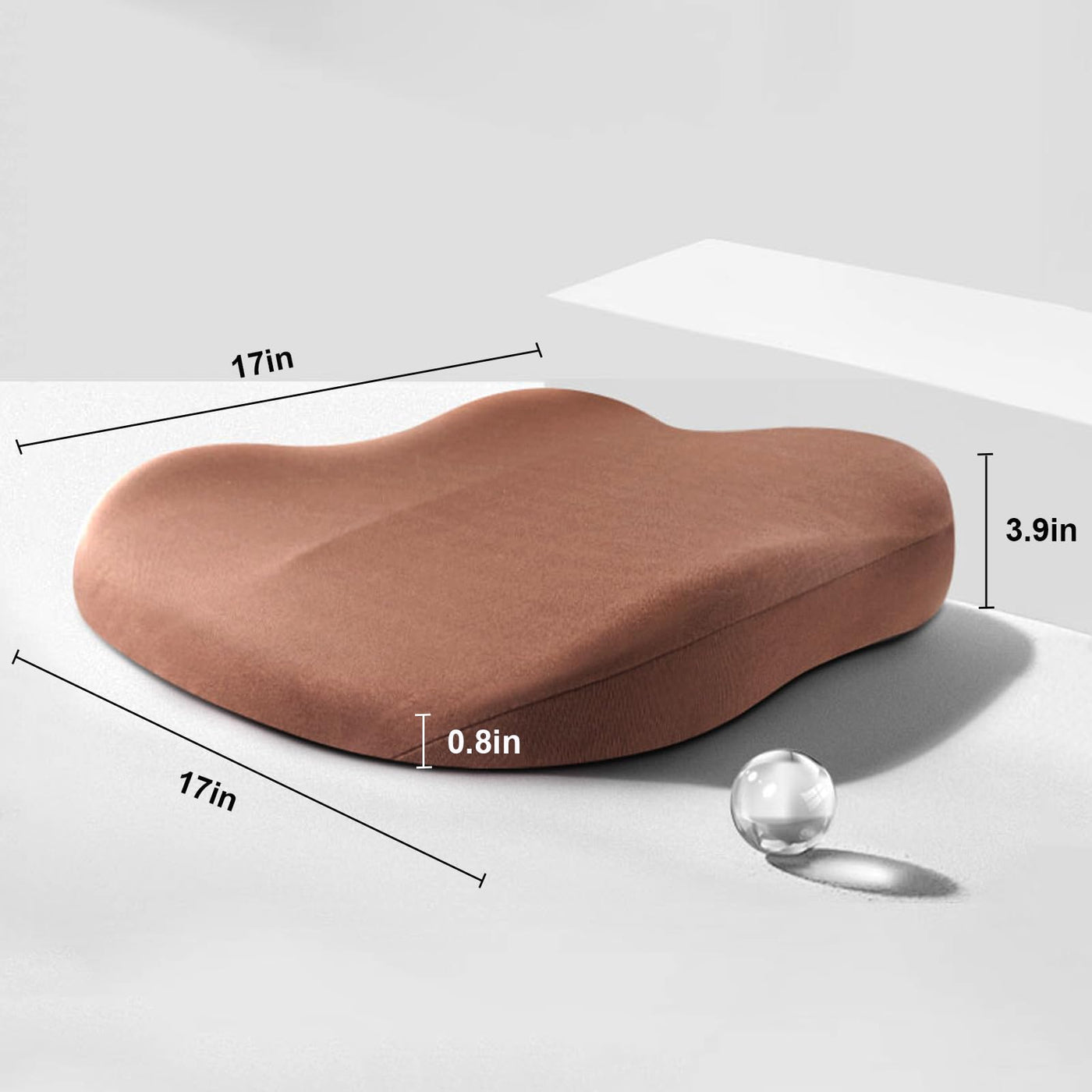 Adult Car Seat Booster Cushion – Enhanced Comfort & Visibility for Safer Driving