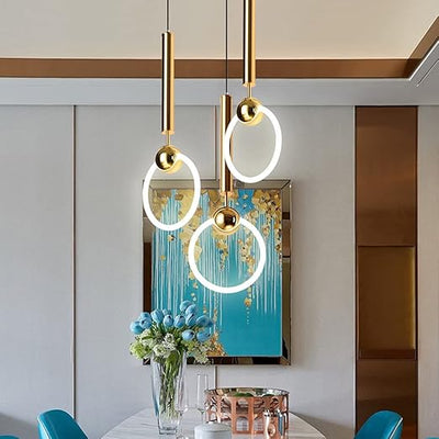 Nordic Simple LED Pendant Light – Scandinavian Minimalism for Modern Spaces