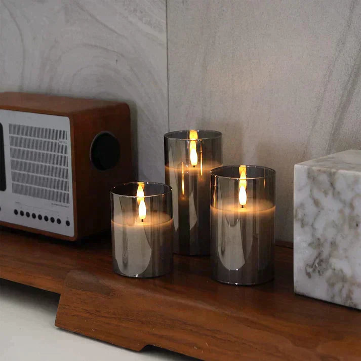 AtmosGlow LED Candles – Realistic, Safe, and Versatile Ambiance