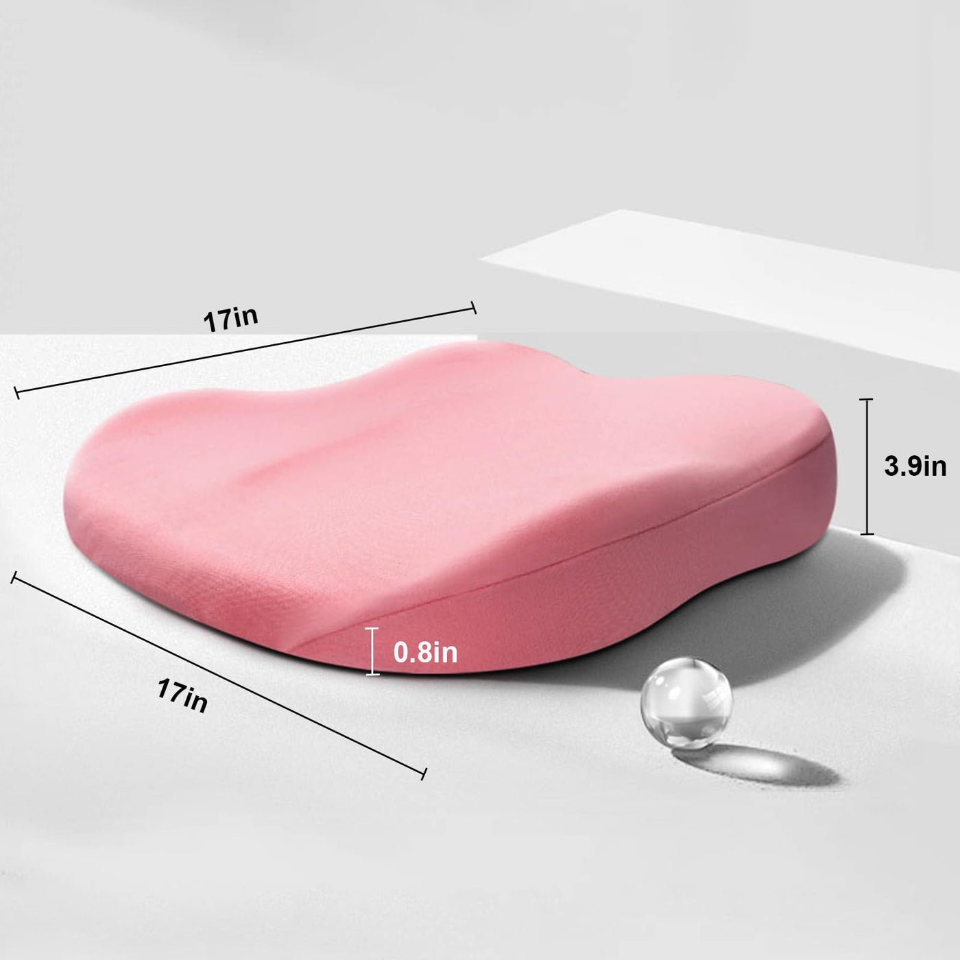 Adult Car Seat Booster Cushion – Enhanced Comfort & Visibility for Safer Driving