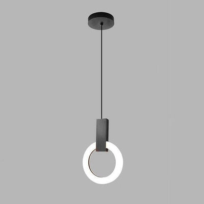 Nordic Ring LED Pendant Light – Minimalist Elegance for Modern Interiors