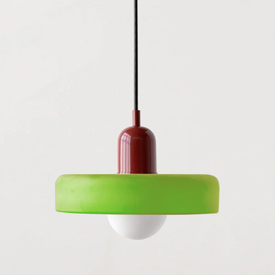 Bauhaus Pendant Light – A Timeless Fusion of Stained Glass & Modern Functionality
