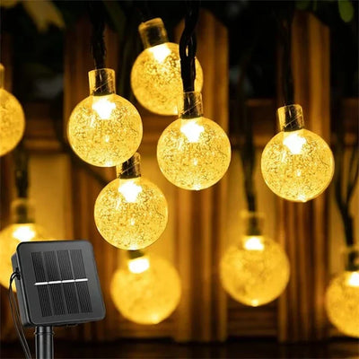 Solarite Outdoor Solar String Lights – Waterproof LED Garden Illumination