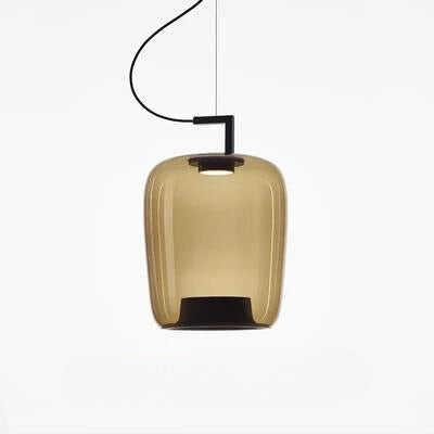 Modern LED Pendant Light – Minimalist Glass & Metal Design for Kitchens & Dining