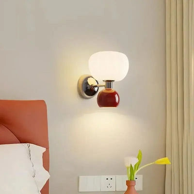 Modern LED Wall Lamp – Elegant Cream Finish for Soft Ambient Lighting