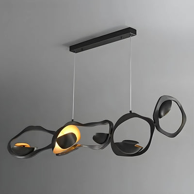 Modern Artistic Pendant Light – Sculptural LED Ceiling Fixture with Dimmable Option
